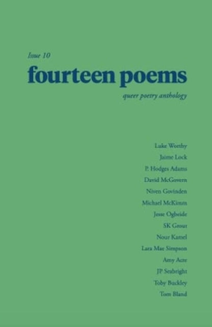 fourteen poems Issue 10: a queer poetry anthology