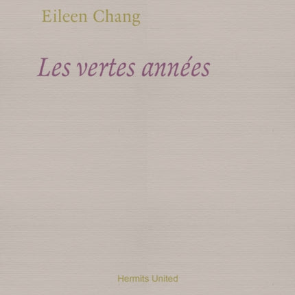 Les vertes années