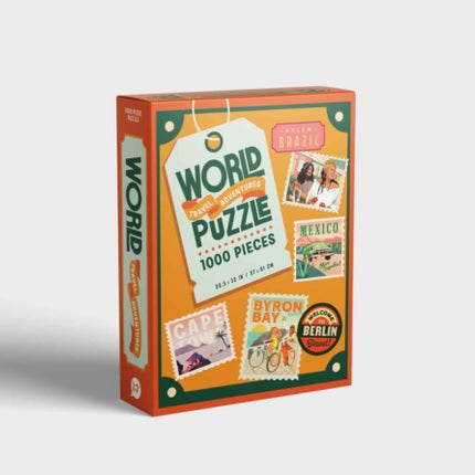 World Travel Adventures 1000Piece Puzzle