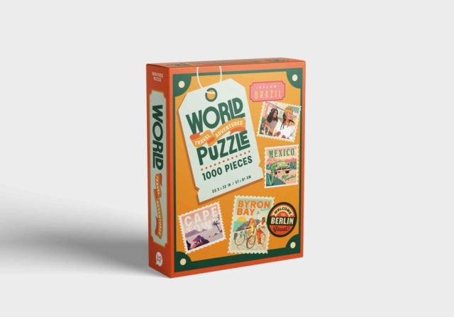 World Travel Adventures 1000Piece Puzzle
