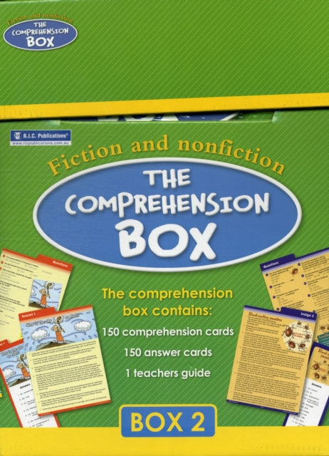 The Comprehension Box  Box 2