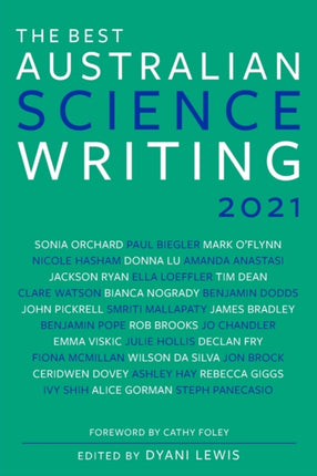 The Best Australian Science Writing 2021