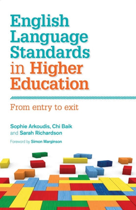English Language Standards in Higher Education