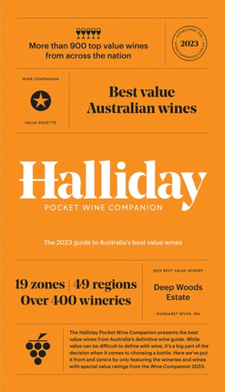 Halliday Pocket Wine Companion 2023: The 2023 Guide to Australia's Best Value Wines