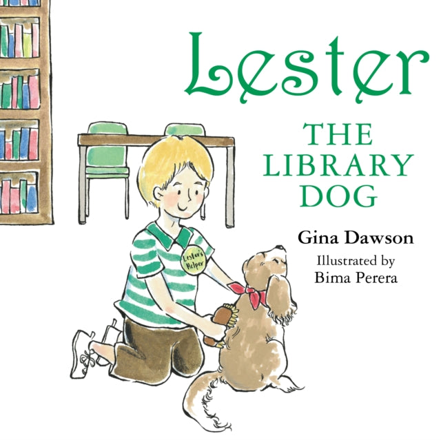 Lester the Library Dog