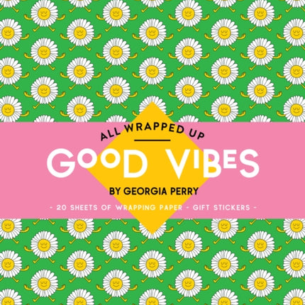 Good Vibes by Georgia Perry: A Wrapping Paper Book