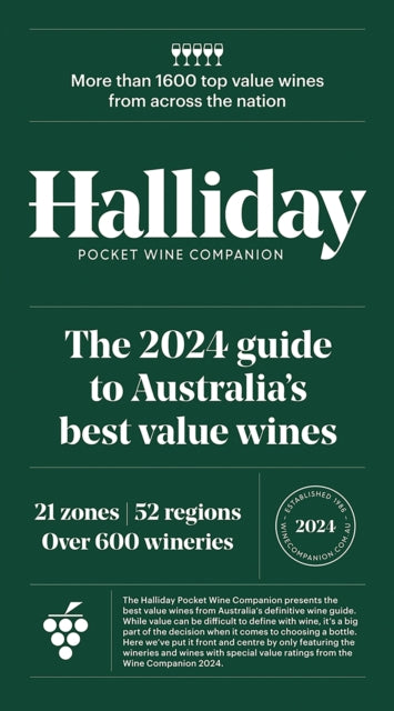 Halliday Pocket Wine Companion 2024: The 2024 Guide to Australia's Best Value Wines