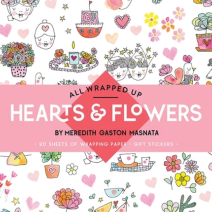 All Wrapped Up Hearts  Flowers