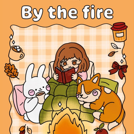 Sweet  Snug Coloring By the Fire