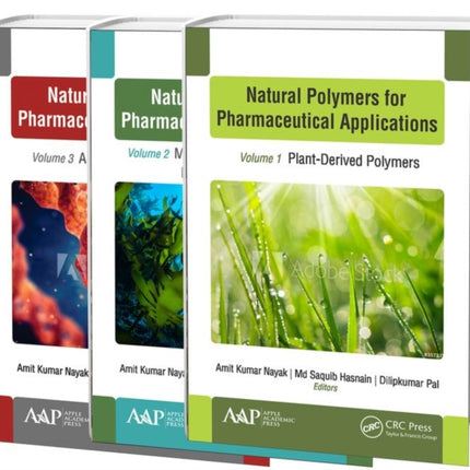 Natural Polymers for Pharmaceutical Applications 3volume set