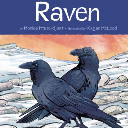 Animals Illustrated Raven