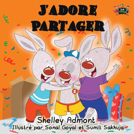 J'adore Partager: I Love to Share (French
