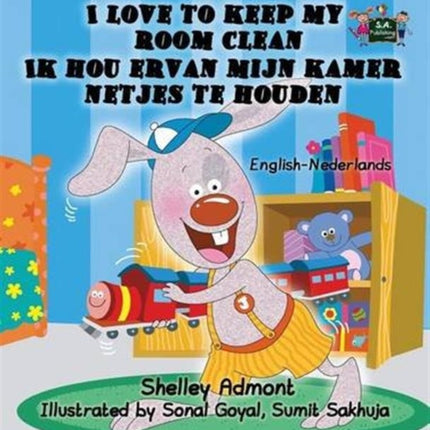 I Love to Keep My Room Clean: English Dutch