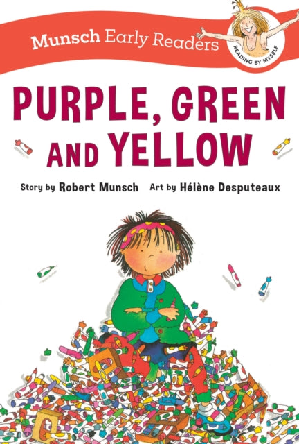 Purple Green and Yellow Early Reader