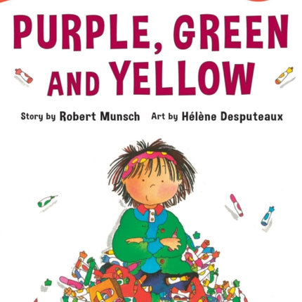 Purple Green and Yellow Early Reader