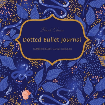 Dotted Bullet Journal Medium A5  583X827 Blue Fairy