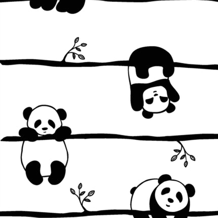 Cute Pandas - Dotted Bullet Journal: Medium A5 - 5.83X8.27