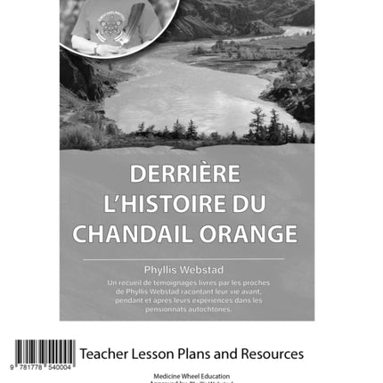 Derriere l'histoire du chandail orange plan de cours