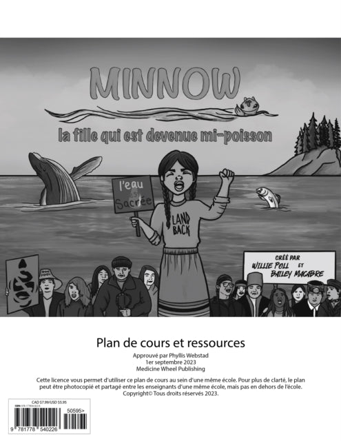 Minnow plan de cours: la fille qui est devenue mi-poisson