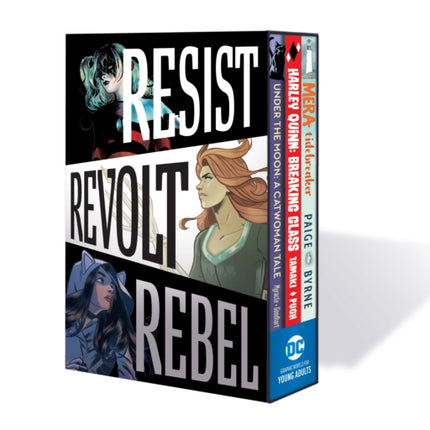 DC Graphic Novels for Young Adults Box Set 1 Resist. Revolt. Rebel