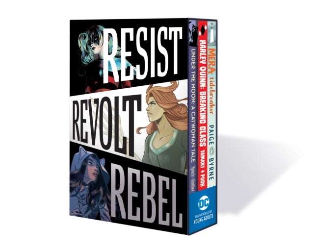 DC Graphic Novels for Young Adults Box Set 1 Resist. Revolt. Rebel