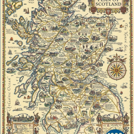 The Scottish Picture Map Jigsaw