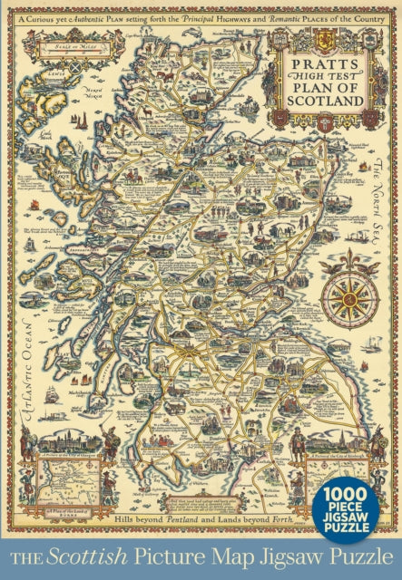 The Scottish Picture Map Jigsaw