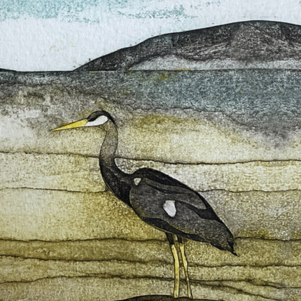 Wild Birds Pocket Notebook: Heron