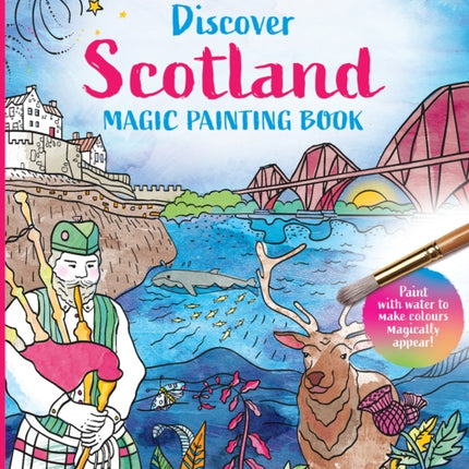 Discover Scotland Magic Painting Book