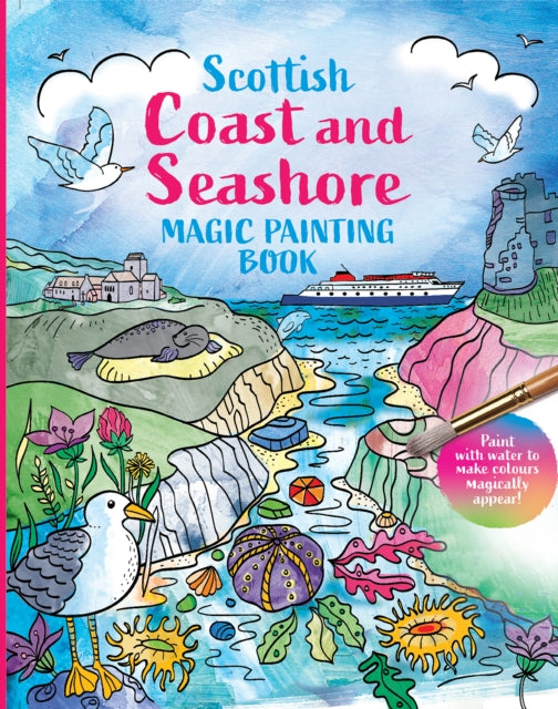 Scottish Coast and Seashore Magic Painting Book