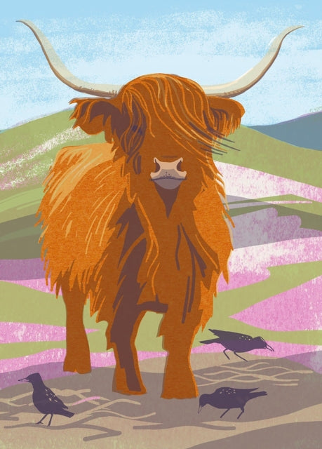 Nature Notebook Highland Cow