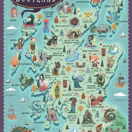 Mythical Beasts of Scotland Jigsaw