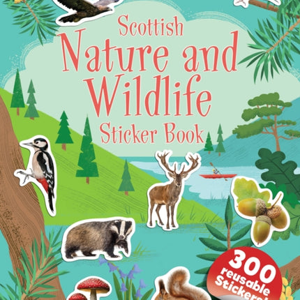 Scottish Nature and Wildlife Sticker Book