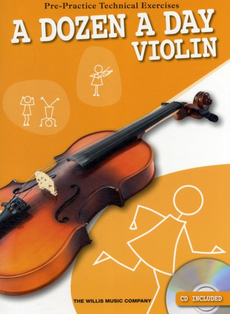 A Dozen A Day  Violin Book  CD Willis