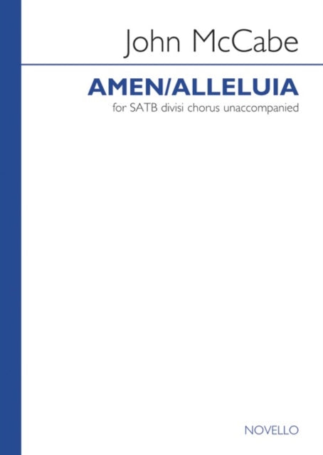 John McCabe AmenAlleluia Sheet Music for SATB Choral