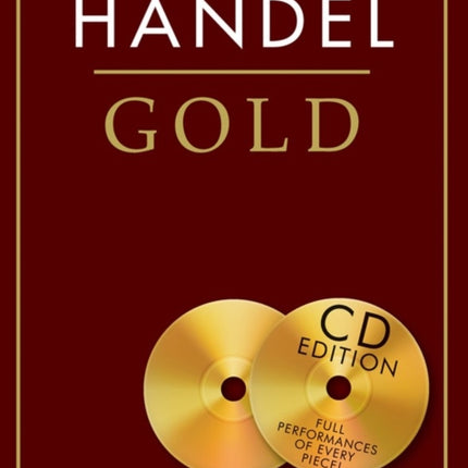 The Essential Collection Handel Gold CD Edition Sheet Music CD for Piano