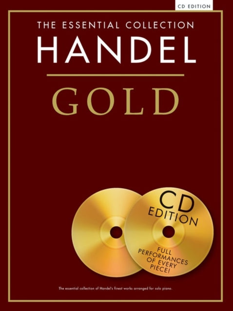 The Essential Collection Handel Gold CD Edition Sheet Music CD for Piano