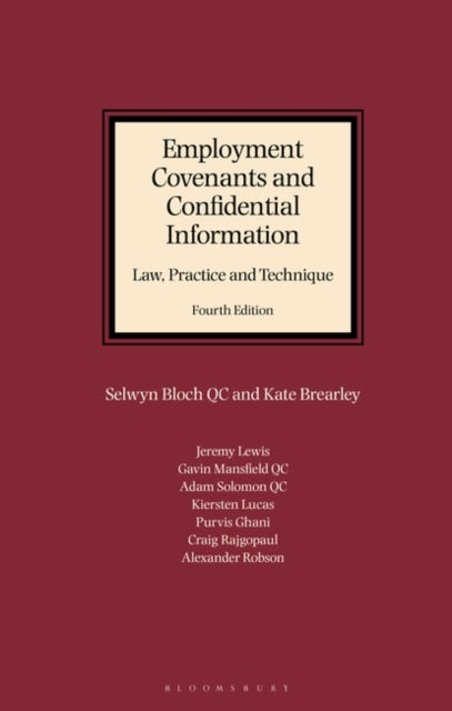 Employment Covenants and Confidential