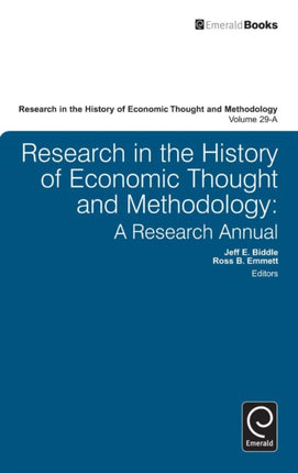 Research in the History of Economic Thought and Methodology: A Research Annual