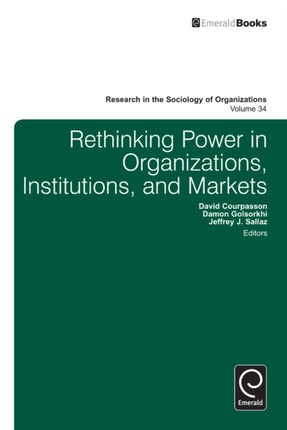 Rethinking Power in Organizations, Institutions, and Markets