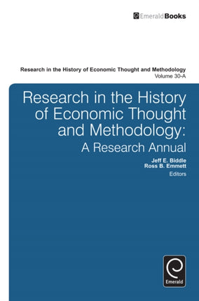 Research in the History of Economic Thought and Methodology: A Research Annual