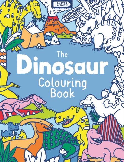 The Dinosaur Colouring Book