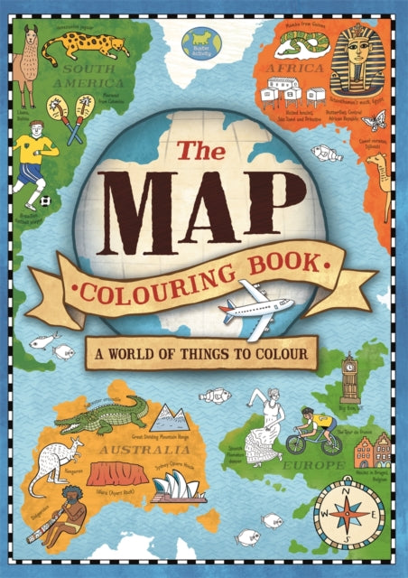 The Map Colouring Book: A World of Things to Colour