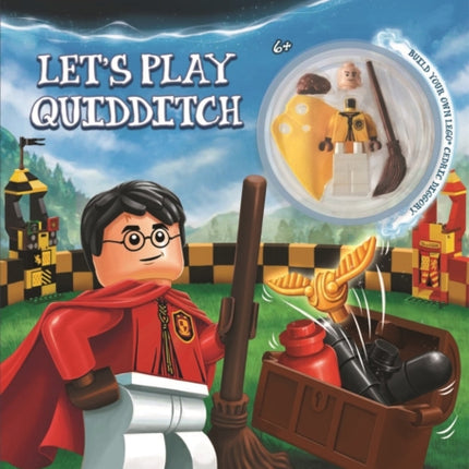 LEGO® Harry Potter™: Let's Play Quidditch Activity Book (with Cedric Diggory minifigure)