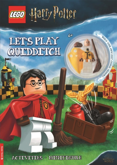 LEGO® Harry Potter™: Let's Play Quidditch Activity Book (with Cedric Diggory minifigure)