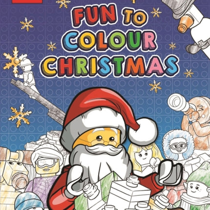 LEGO® Books: Fun to Colour Christmas