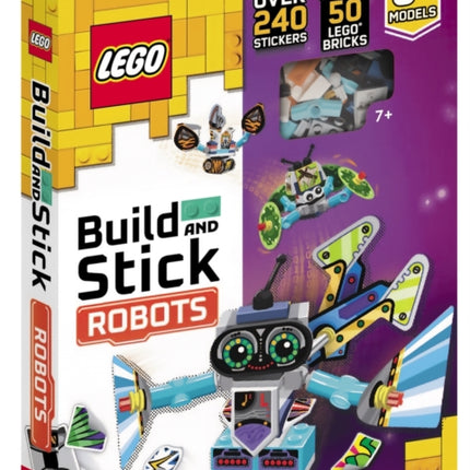 LEGO® Books: Build and Stick: Robots