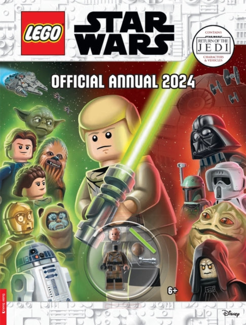 LEGO® Star Wars™: Return of the Jedi: Official Annual 2024 (with Luke Skywalker minifigure and lightsaber)