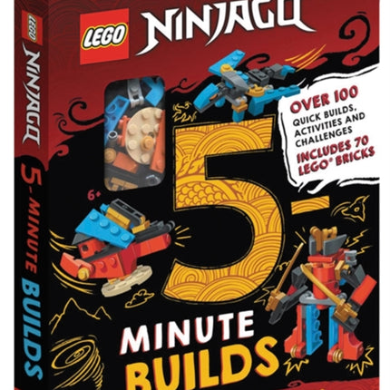 LEGO® NINJAGO®: Five-Minute Builds (with 70 LEGO bricks)