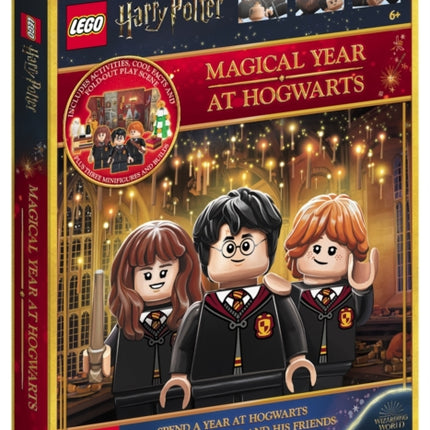 LEGO® Harry Potter™: Magical Year at Hogwarts (with 70 LEGO bricks, 3 minifigures, fold-out play scene and fun fact book)